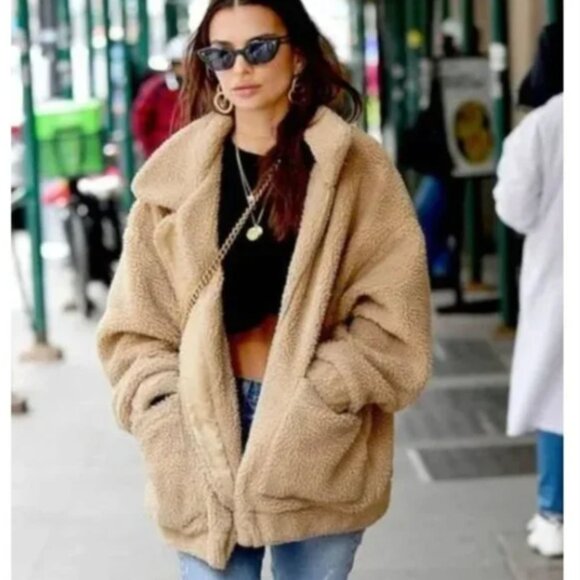 I.AM.GIA Pixie Teddy Sherpa Jacket Size XS - Picture 8 of 9